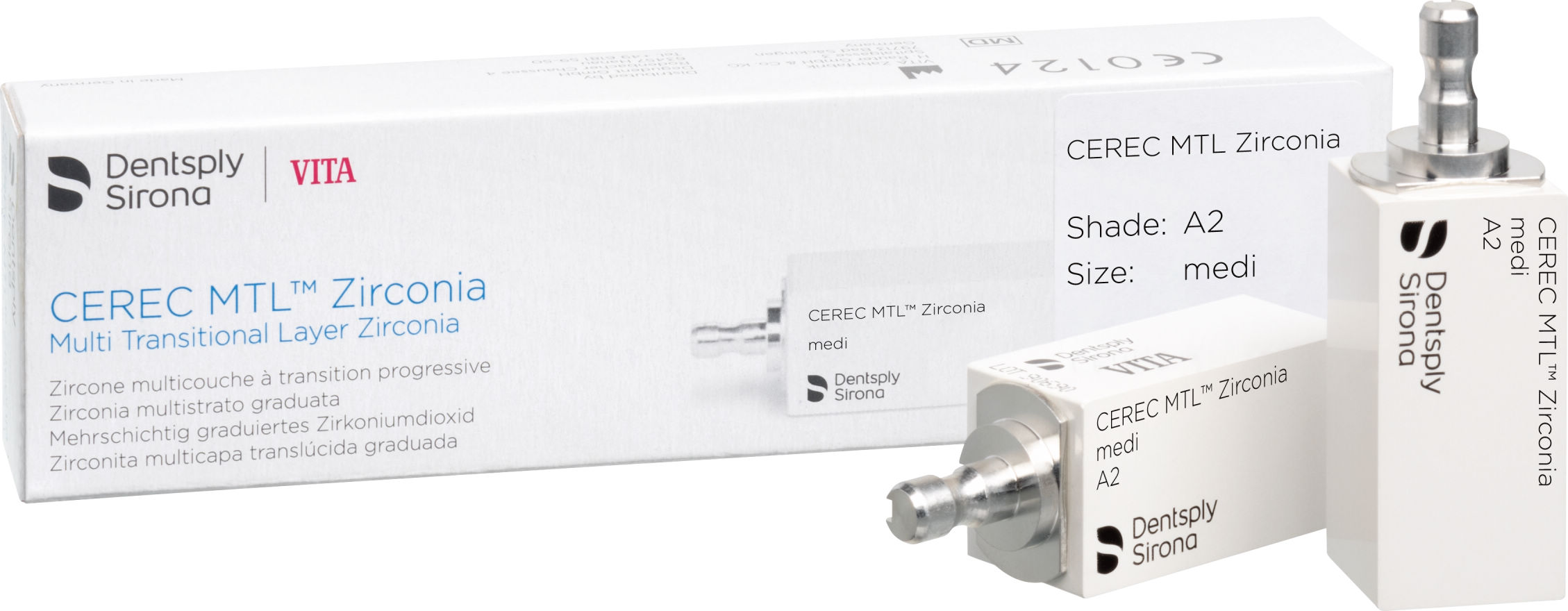 ジルコニアブロックの写真