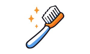 きれいな歯ブラシ